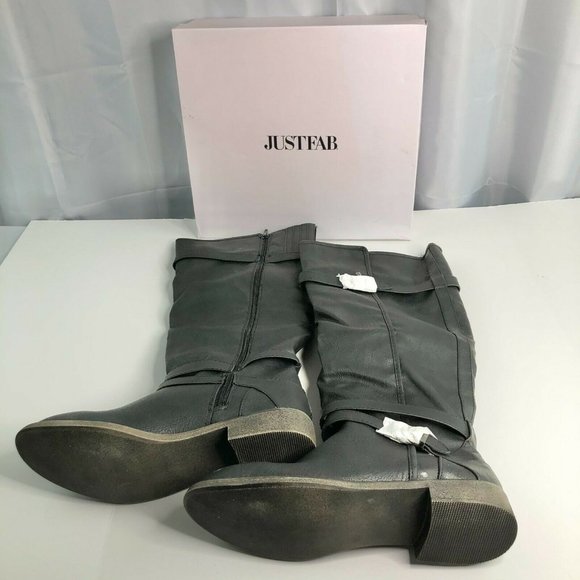 ride around faux leather boot